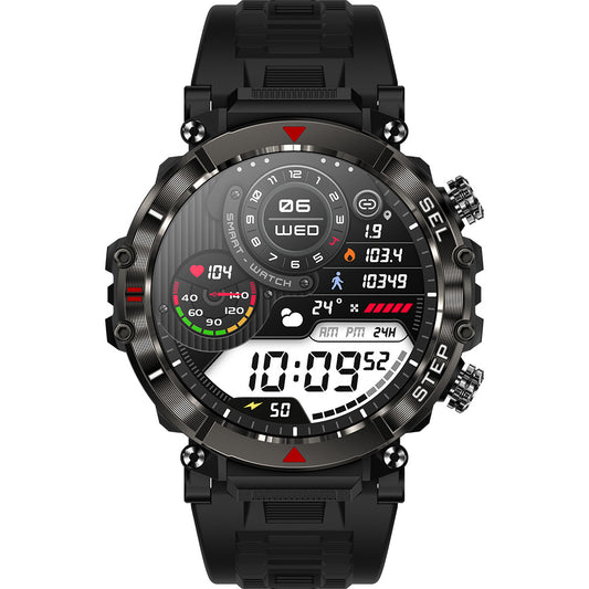 Active Pro Call+ XL Smart Watch with 3 Band Options Black